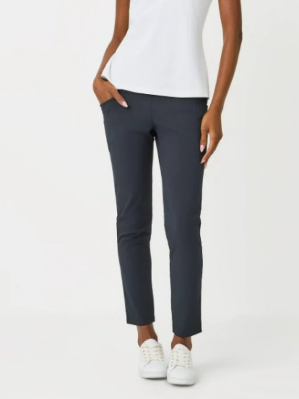 Lilly Pulitzer UPF 50+ Luxletic 28" Black Corso Pants 6